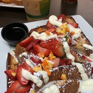 Strawberry Tequila French Toast