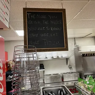 the menu