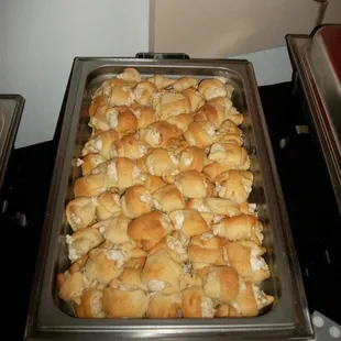 Garlic Chicken Puffs