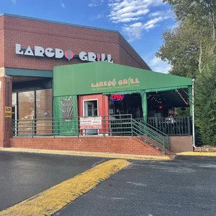 the front of laredo grill