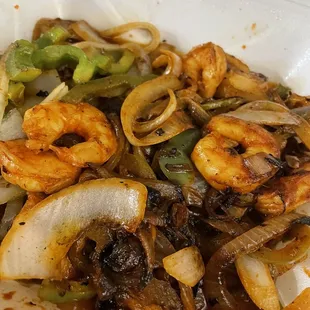 Shrimp Fajitas