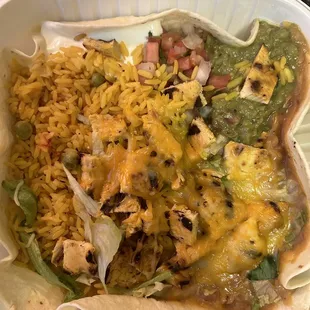 Burrito Bowl- Chicken