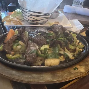 Steak Fajitas