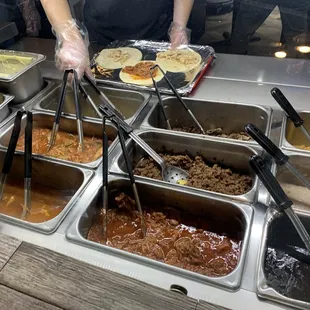 burritos and wraps, interior