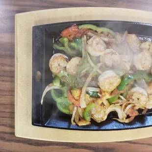 Shrimp Fajitas