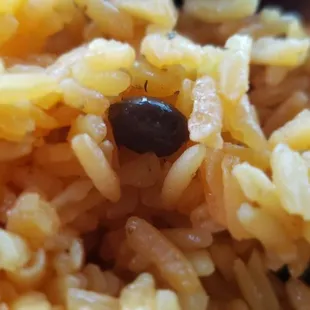 The awesome Puerto Rican rice is so good