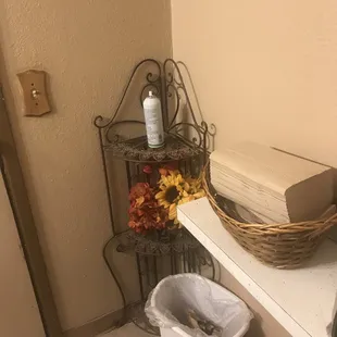 Clean restroom