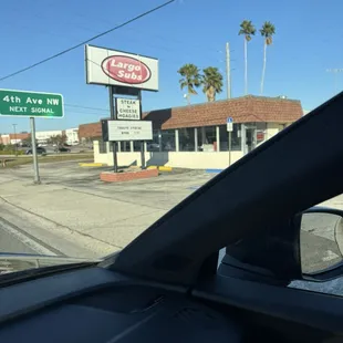 Outside from the street