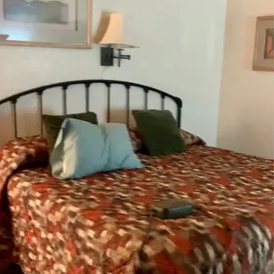 King bed so homey, clean and comfy