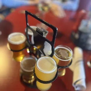 The 6-beer flight