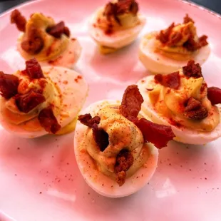 Bacon Deviled Eggs