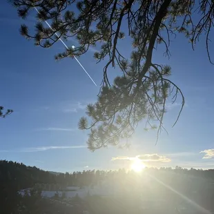 View from outside deck