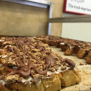 Chocolate-peanut butter cup biscotti