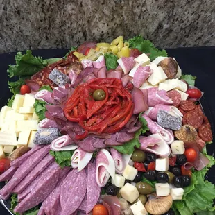 Our works of art!   The perfect centerpiece for any size gathering or event!