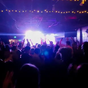 a crowd of people at a concert