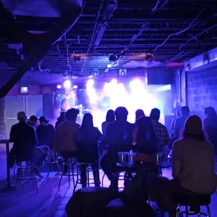 Occupied stage area