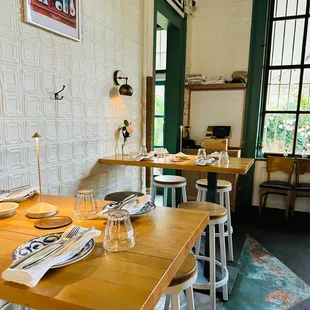 interior, sushi and sashimi