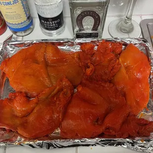 Pollo Asada before it hits the grill