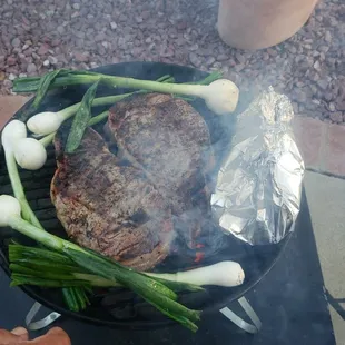 Lario's has the best rib rye steak as well as their carne asada, tilapia, marinated chicken. Everything is great. Our go to place for meat.