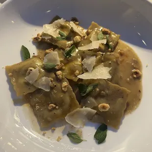 Roasted Mushroom Ravioli