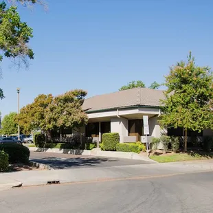 Our location from the street