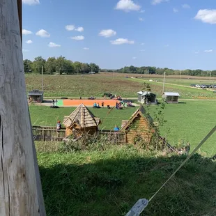 View from the top of the slide