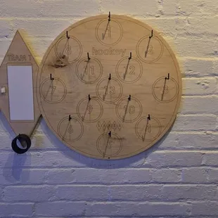 Hookey in arcade area