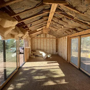 Unfinished inside and out