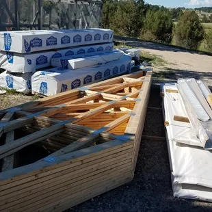 Finally got our materials 4 months after making the payment. Materials have been sitting on site for almost 3 months now