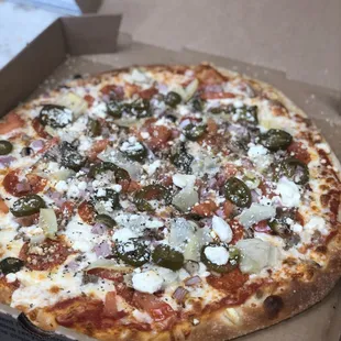 Medium combination pizza!