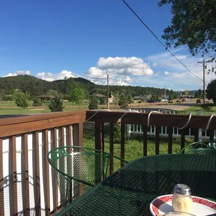 Can't beat the view.