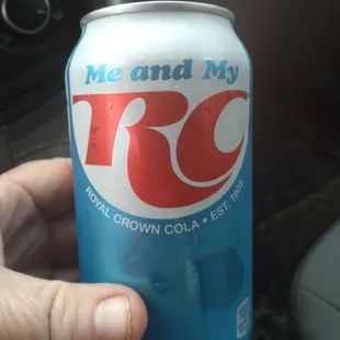I love a cold can of RC Cola