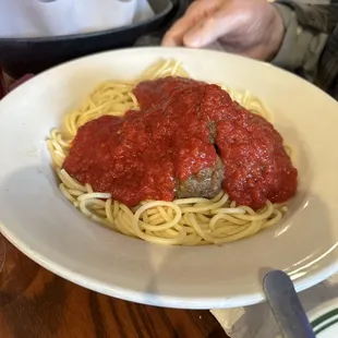 Spaghetti and Meatballs!