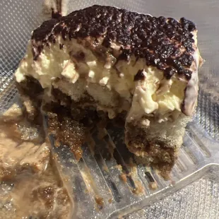 To Go-Tiramisu  Sorry I started eating before I realized I didn't take a pic.
