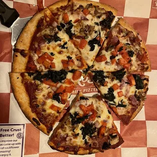 a slice of pizza