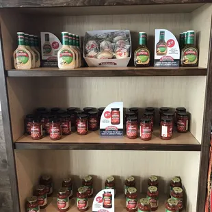 Salad dressings, sauces and cookies for purchase