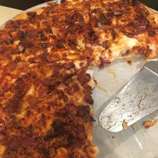 pizza, food