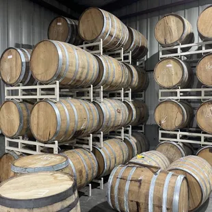 Barrels Racked