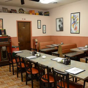 interior, sushi and sashimi