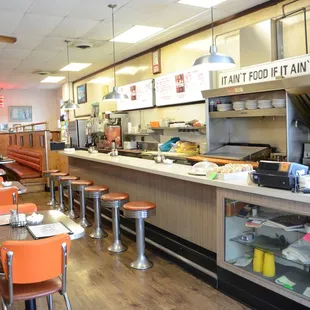 interior, sushi and sashimi