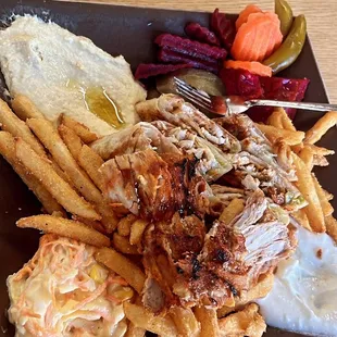 Arab Sajj chicken