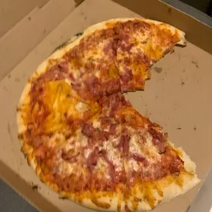 pizza, food