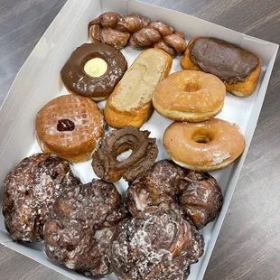 a box of doughnuts