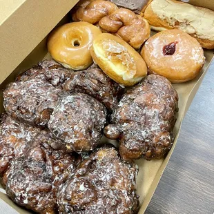 a box of doughnuts