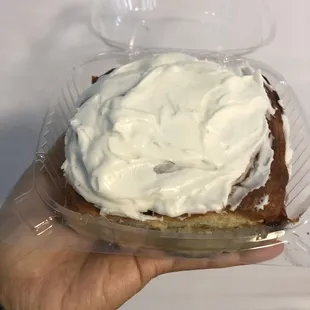 Whole cinnabon real big