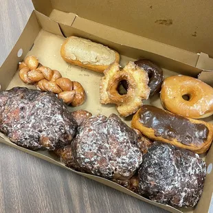 a box of doughnuts