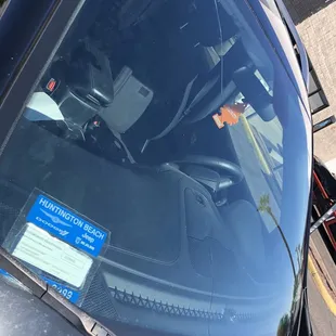 They test drove it and no one even bothered to tell me it was cracked, they handed me my keys as if I wouldn't notice.