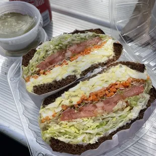 The egg choice sandwich