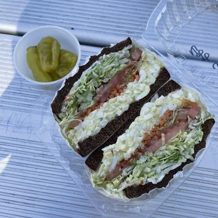 The egg choice sandwich