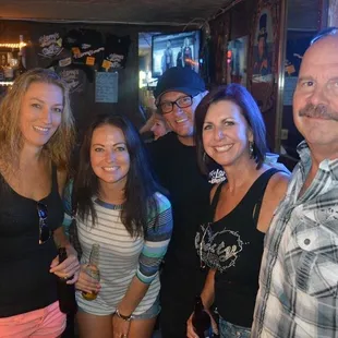 a group of people posing for a picture